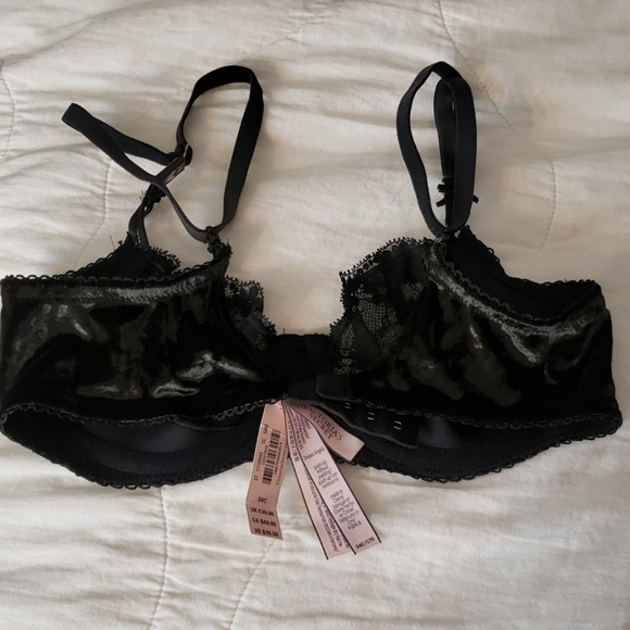 BUY 1 GET 1 FREE VICTORIA SECRET BLACK LACE BRA - Picture 6 of 8